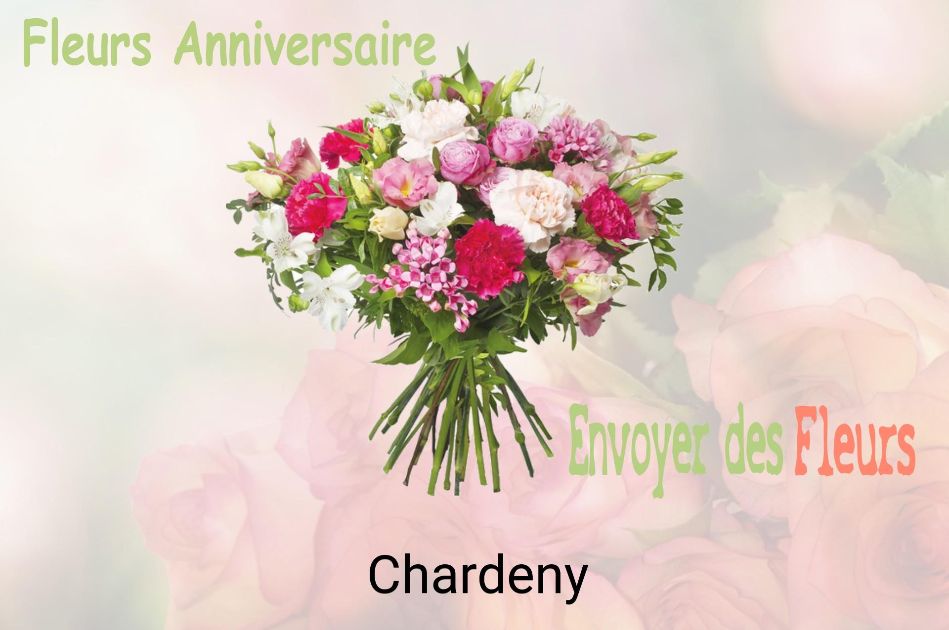 Bouquet de fleurs d’anniversaire livré à Chardeny