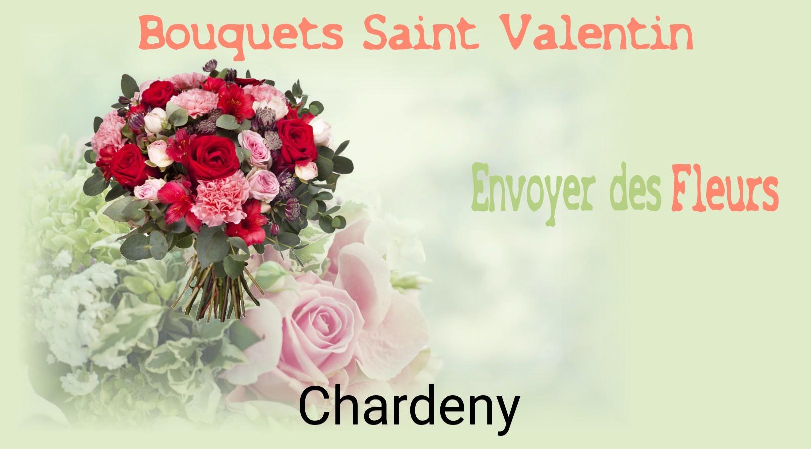 Roses de Saint-Valentin livrées à Chardeny